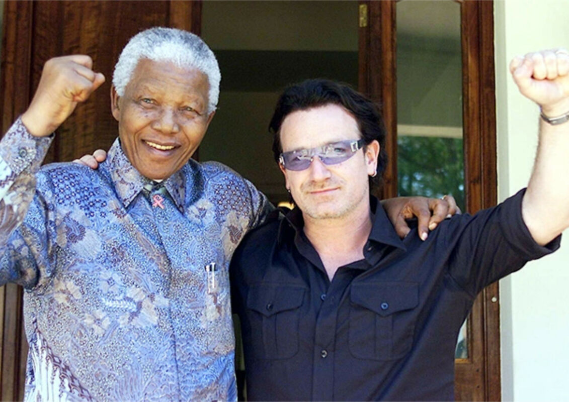 Nelson Mandela Bono - Billboard