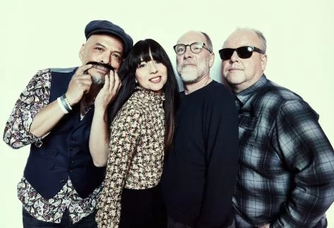 L-R: Joey Santiago, Paz Lenchantin, David Lovering, Black Francis